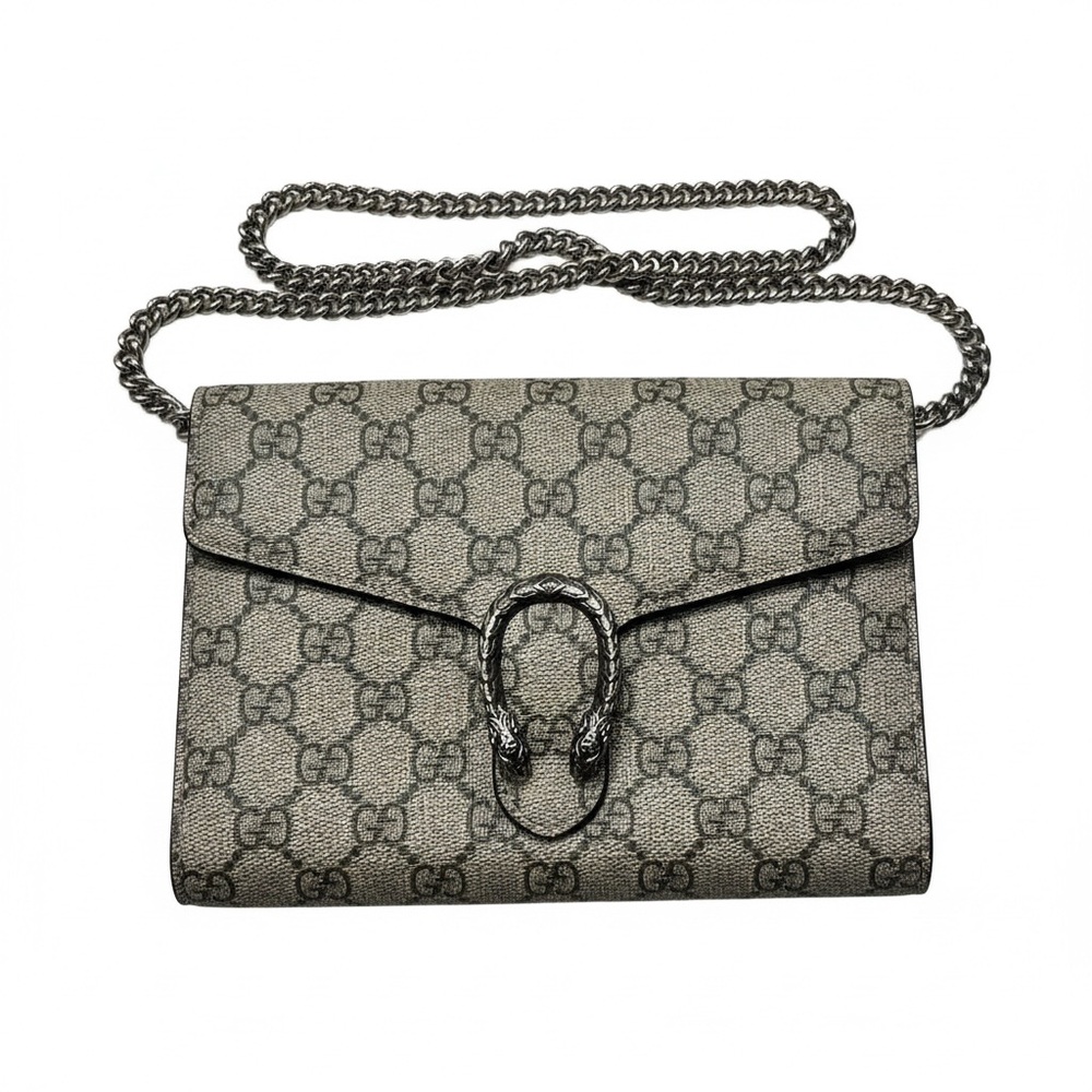 Gucci Dionysus GG Supreme chain wallet